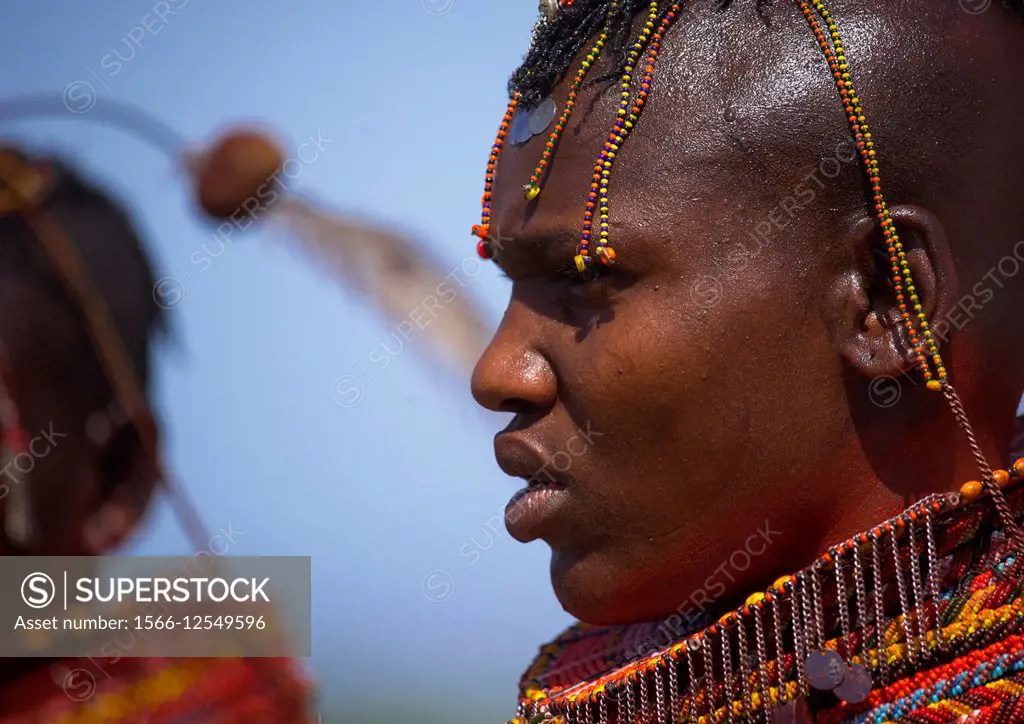 Turkana Tribe Woman, Turkana Lake, Loiyangalani, Kenya.