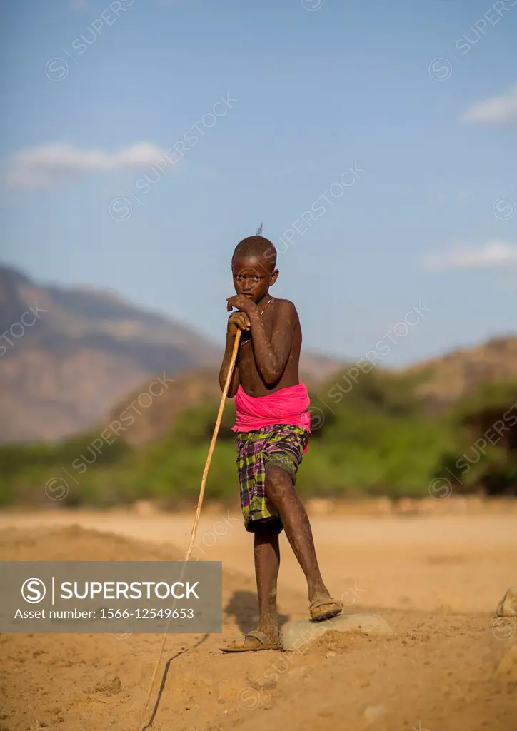 Rendille Tribe Boy, Marsabit District, Ngurunit, Kenya.