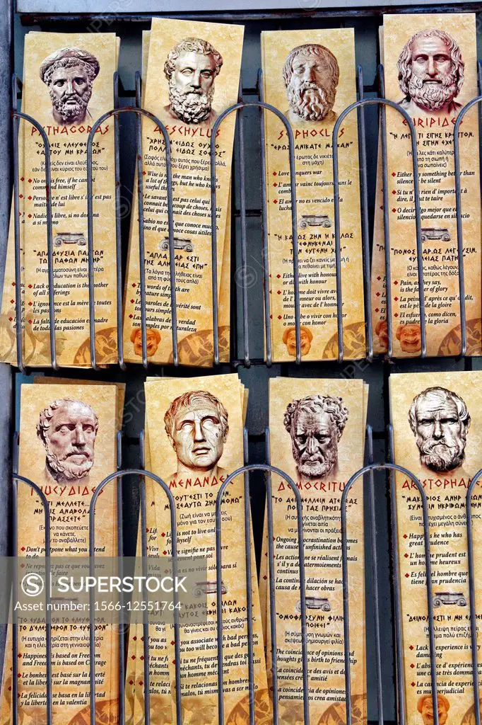 bookmarks, souvenirs, Mykonos, Greece