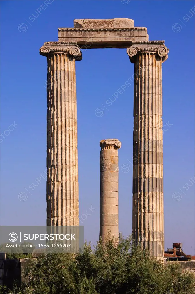 Turkey-Didim- Apollo temple at Didymes.