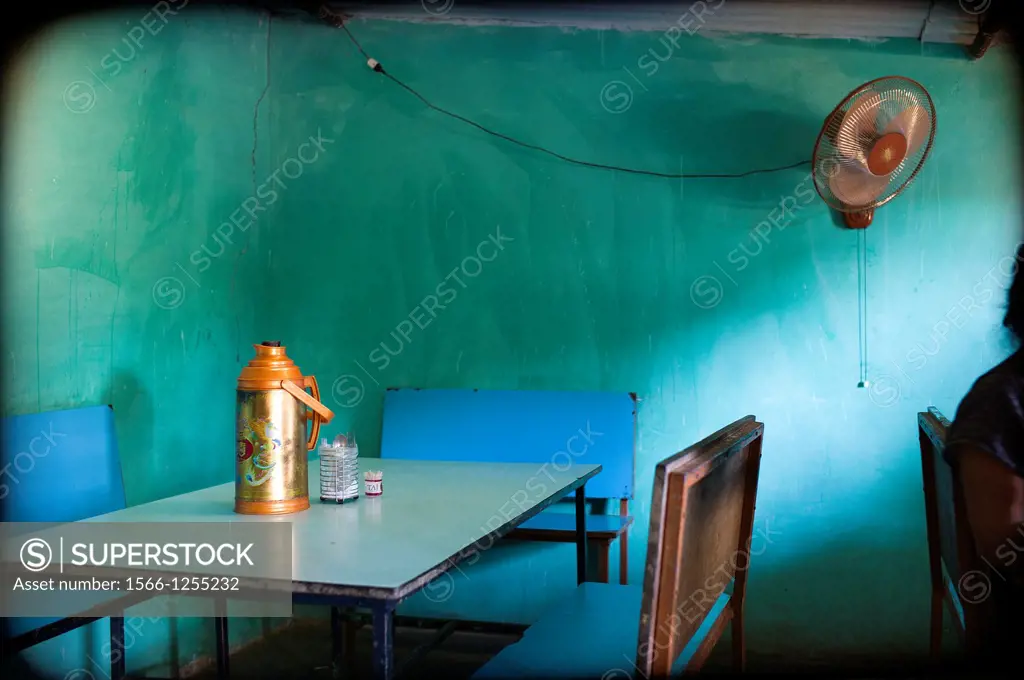 Interior of a bar in Mundgod, Karnataka, India, Asia, Interior of a bar in Mundgod, Karnataka, India, Asia,