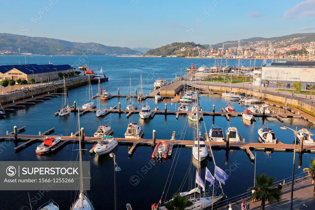 Marina, Vigo, Pontevedra, Galicia, Spain.