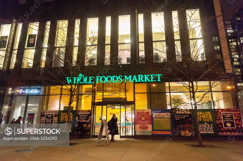 The Whole Foods Market in the New York neighborhood of Tribeca