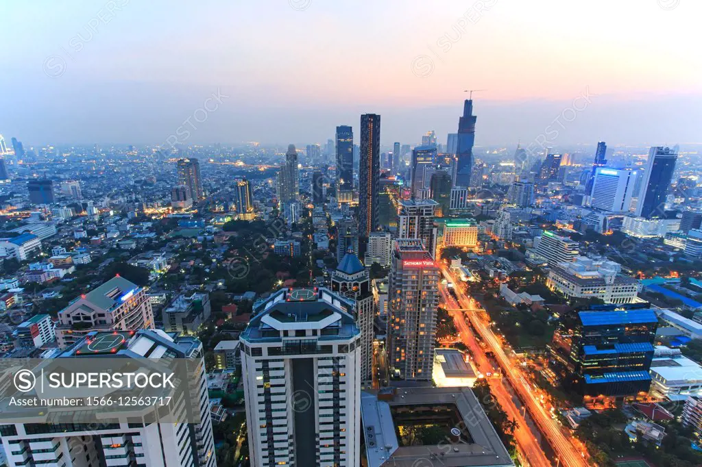 Bangkok, Thailand - Bangkok by night.