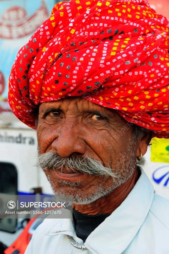 Rajasthan man in Pushkar
