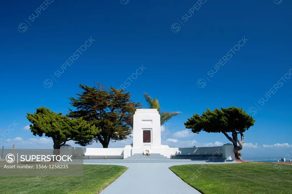 Gettysburg Address monument, Fort Rosecrans National Cemetery, San Diego, California