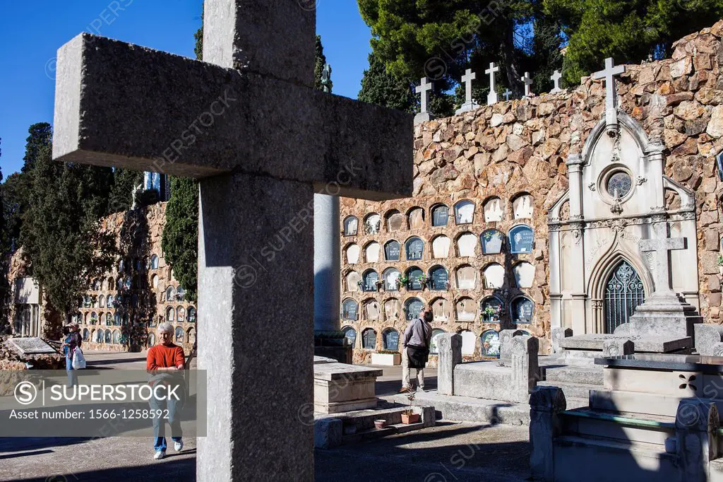 Montjuïc cemetery Barcelona,Catalonia, Spain