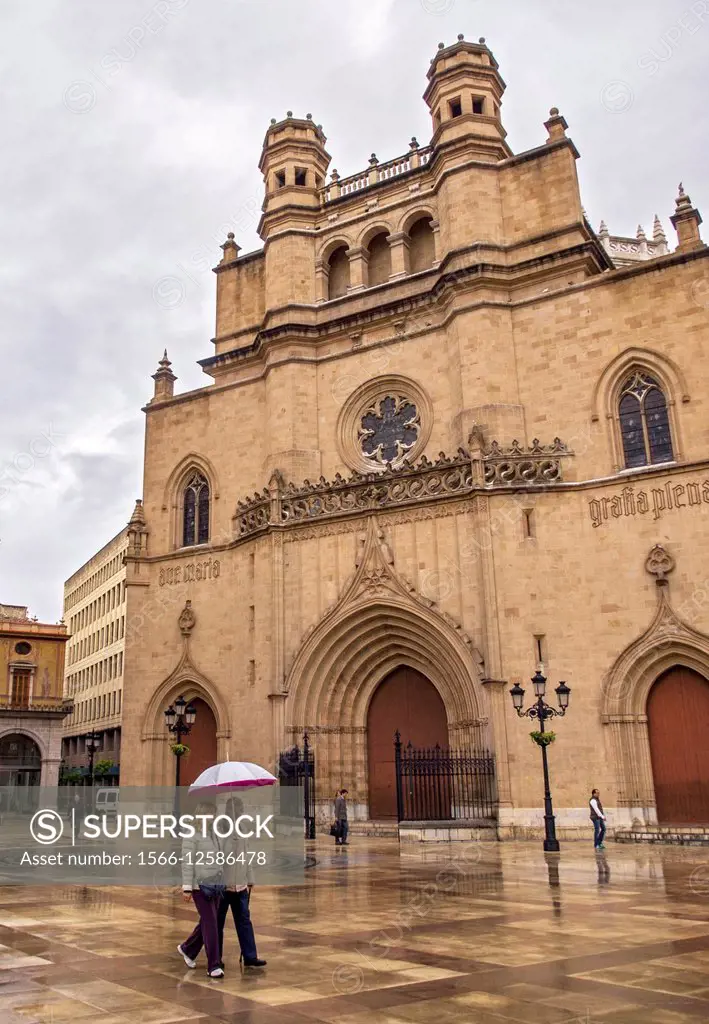Concatedral de Santa María. Ciudad de Castellón. España