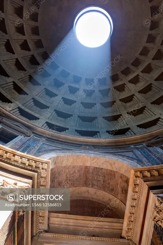 Pantheon, Piazza della Rotonda, Rome, Italy, Europe.