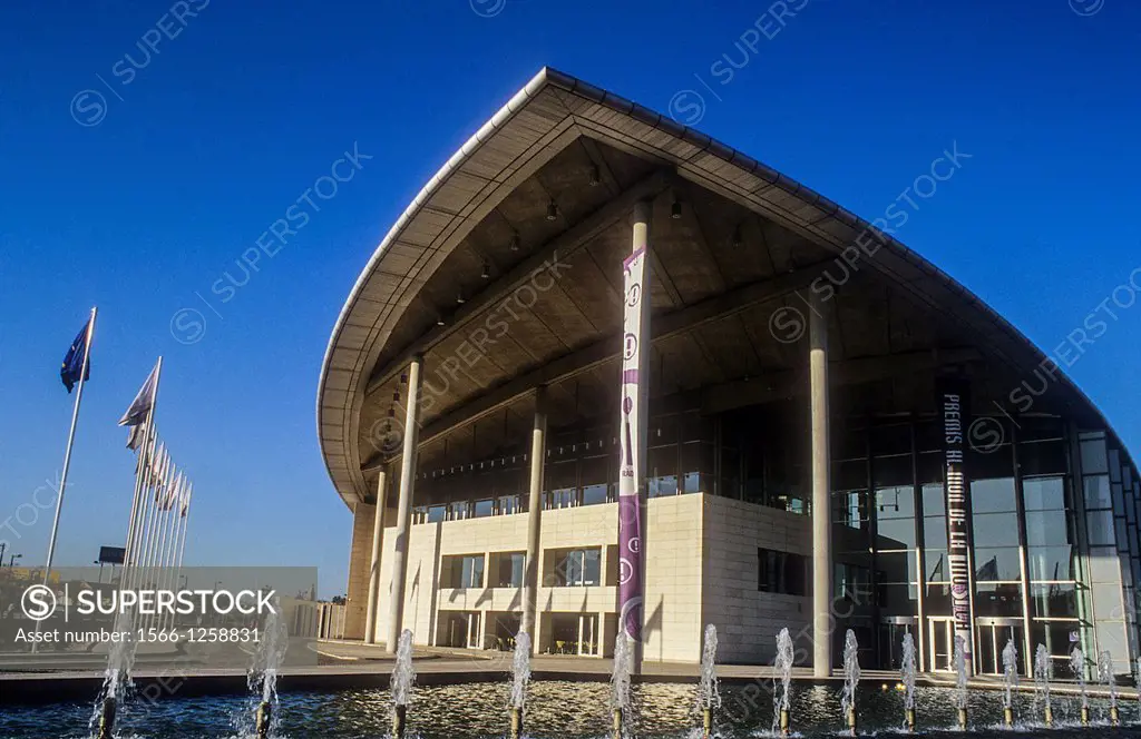 Palacio de Congresos Convention Center by Norman Foster,Valencia,Spain