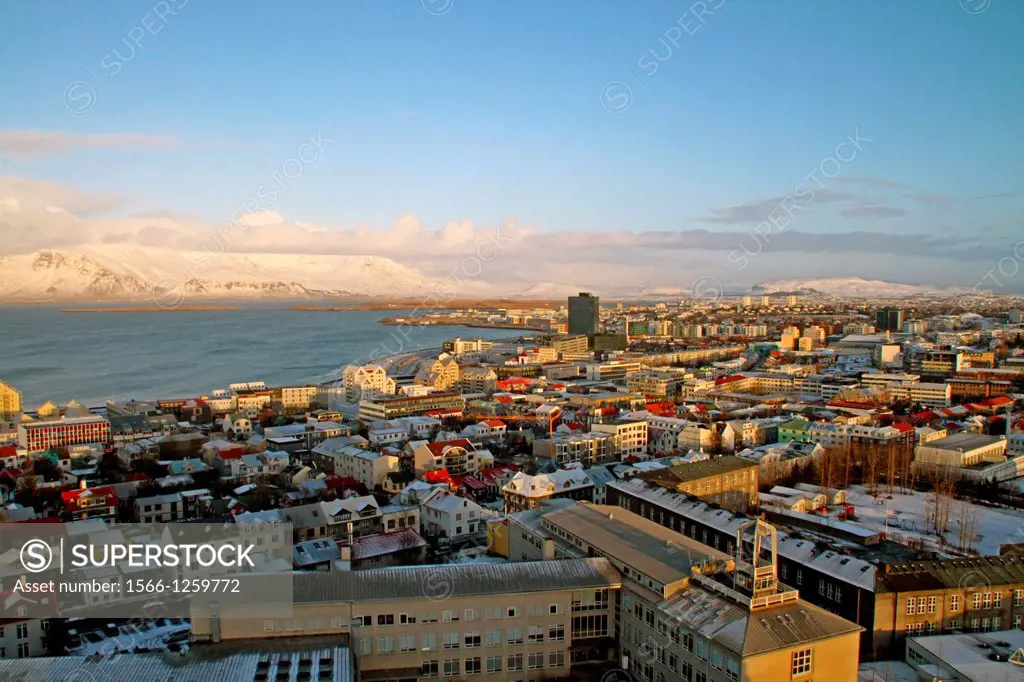 cityscape, Reykjavik, Iceland