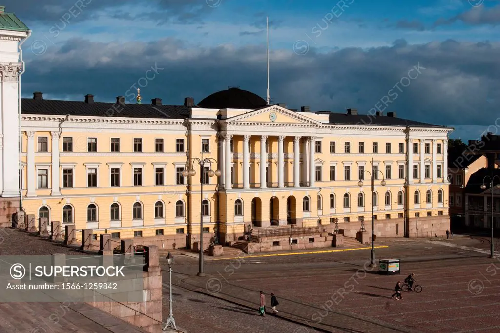 Government Palace, Senate Square, Helsinki, Uusimaa, Finland