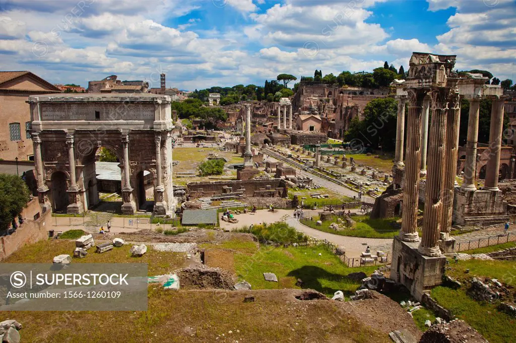 Roman Forum, Rome, Lazio, Italy.