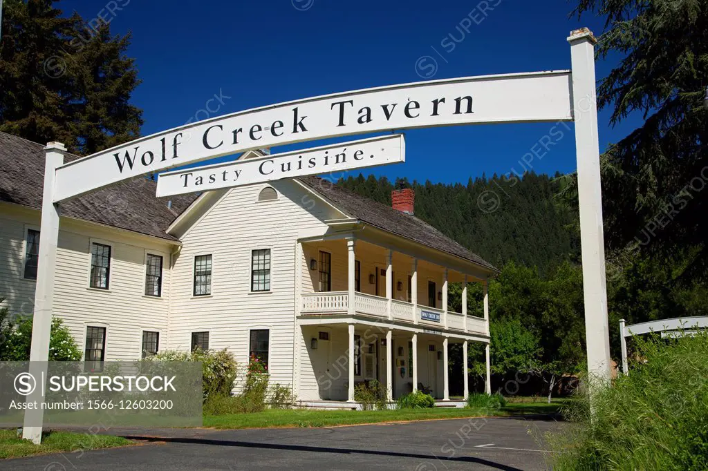 Wolf Creek Inn, Wolf Creek Inn State Park, Oregon.