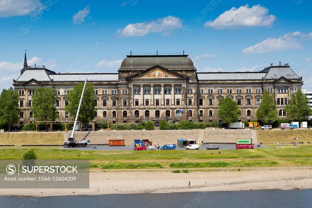 Ministry of Finance of Saxony in Dresden, Germany.