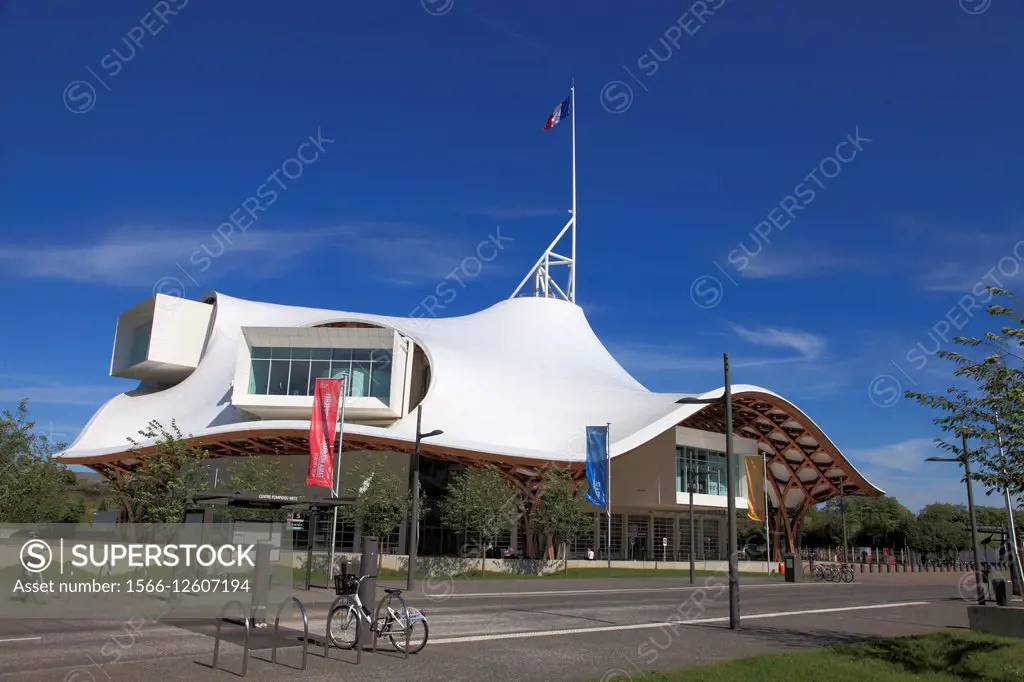 France, Lorraine, Metz, Centre Pompidou-Metz.