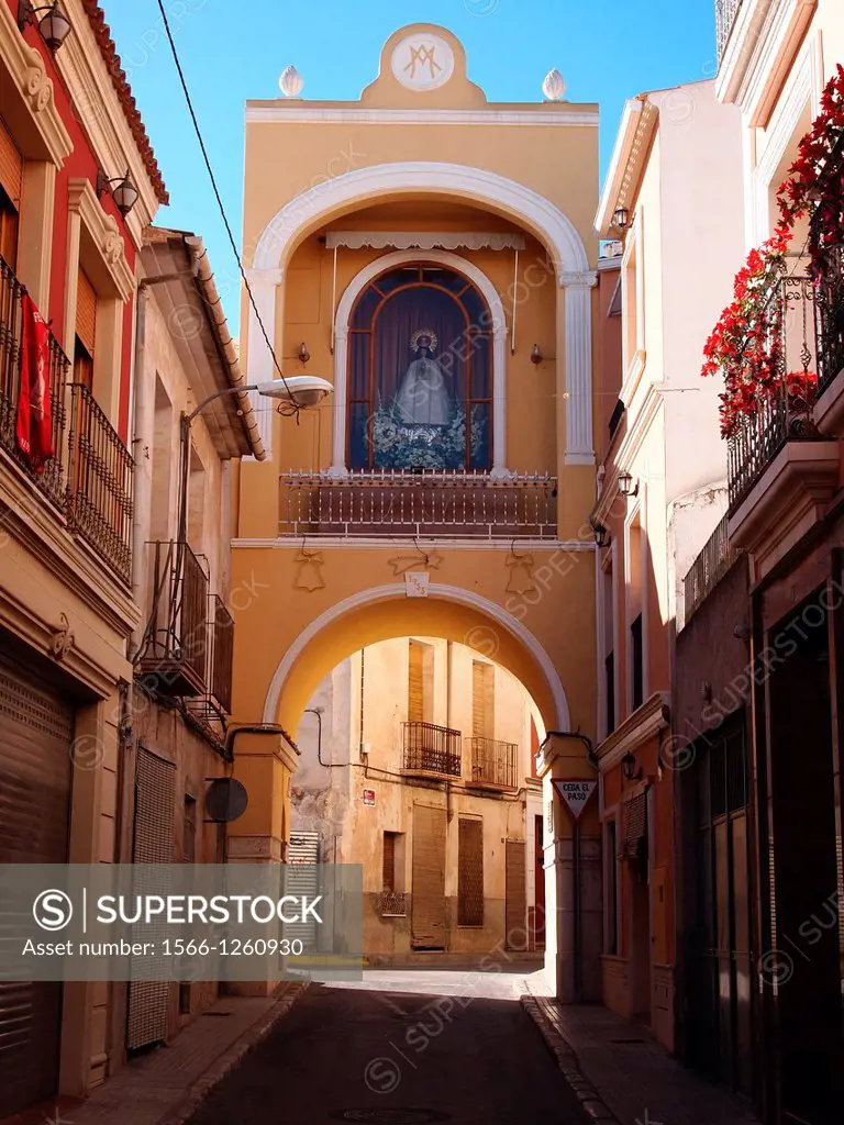 Image of the Virgin Mary, Aspe, Alicante, Spain