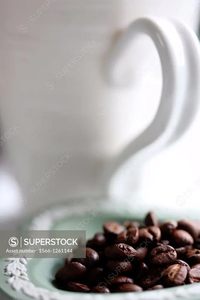 seductive curves and dark rich coffee beans
