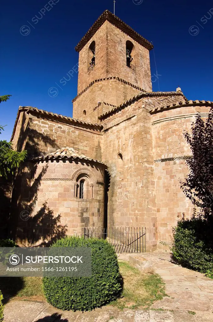 Romanesque monastery of Santa Maria - L´Estany - Bages - Barcelona - Catalonia - Spain - Europe