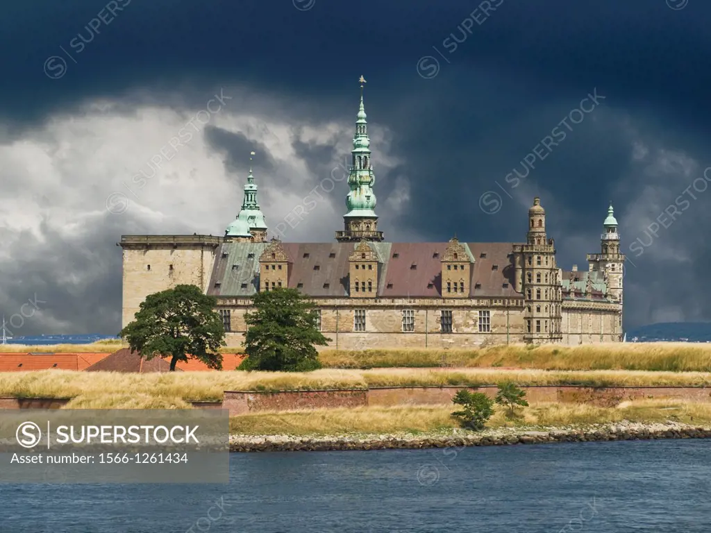 Hamlet Castle Kronborg, Helsingör municipality, Region Hovedstaden, island of Zealand, Denmark, Europe