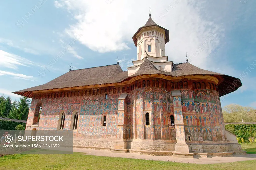 Voronet Monastery, Gura Humorului, Bukovina, Romania