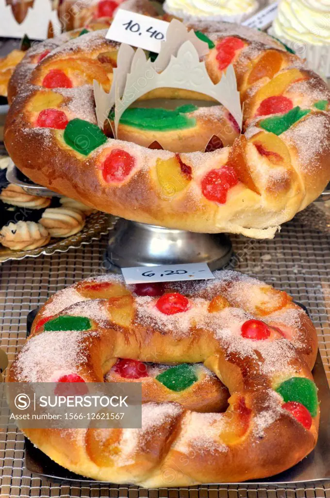 A king cake sometimes shown as kingcake, kings´ cake, king´s cake, or three kings cake is a type of cake associated in a number of countries with the ...