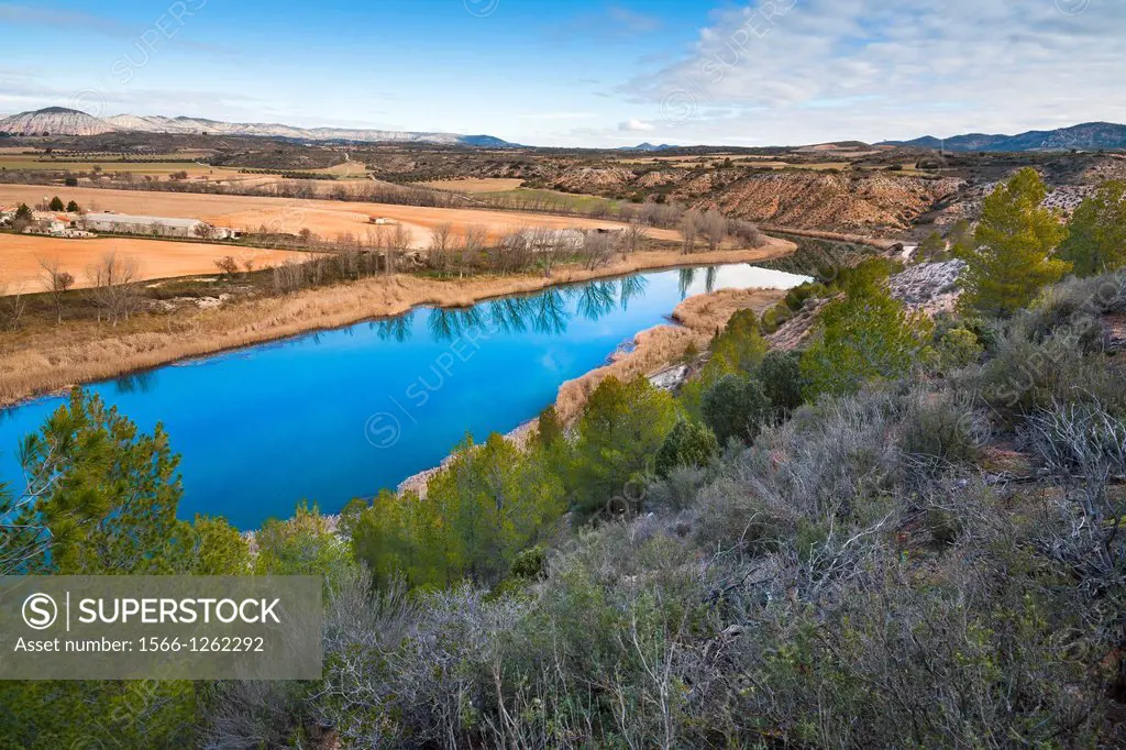 Tajo river in Zorita de los Canes. Guadalajara. Castilla la Mancha. Spain.