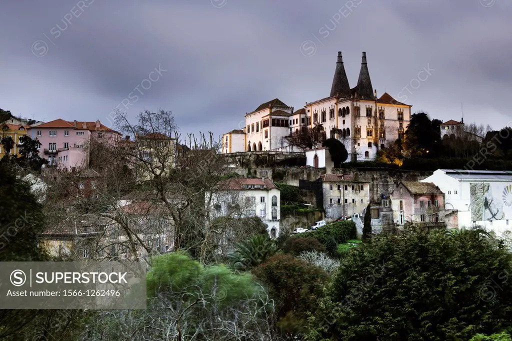 Sintra National Palace, Sintra Natural Park, Portugal, Europe