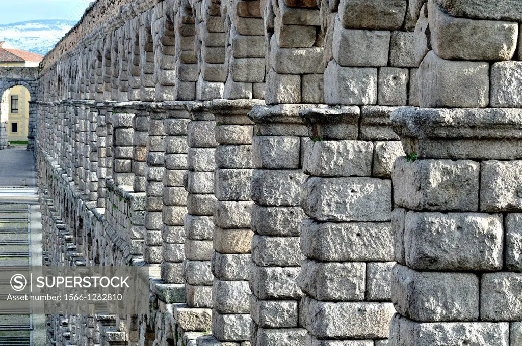 Segovia aqueduct. Spain