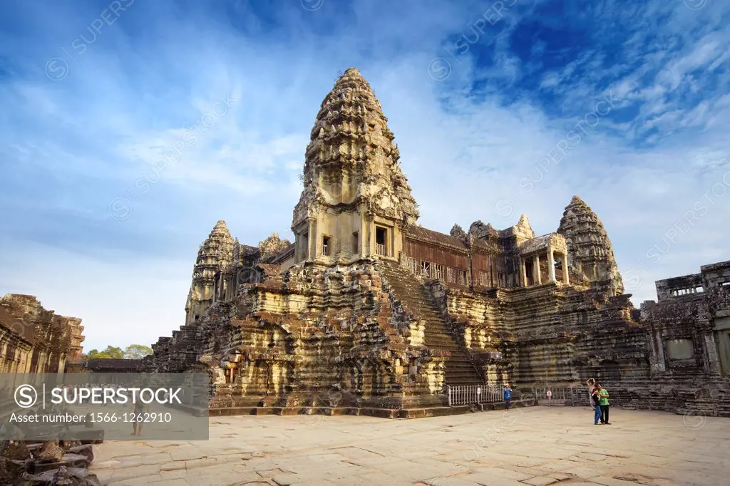 Angkor - monumental city which remained after the old capital of Khmer Empire, Angkor Wat Temple, Cambodia, Asia (UNESCO)