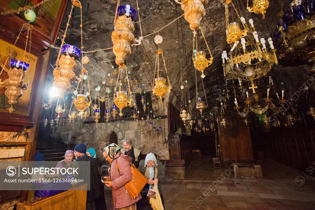 Church of the Sepulchre of Saint Mary, Mary´s tomb, Tomb of the Virgin Mary, Jerusalem, Israel.