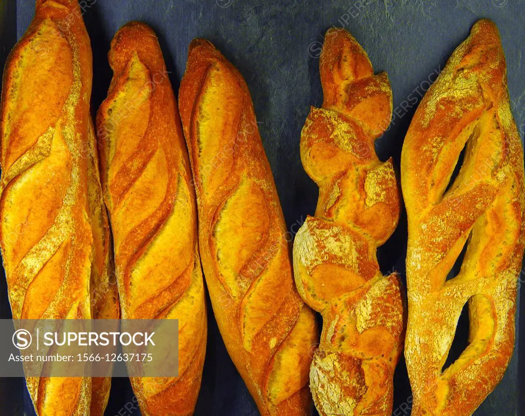 French breads, Dordogne, Aquitaine, France