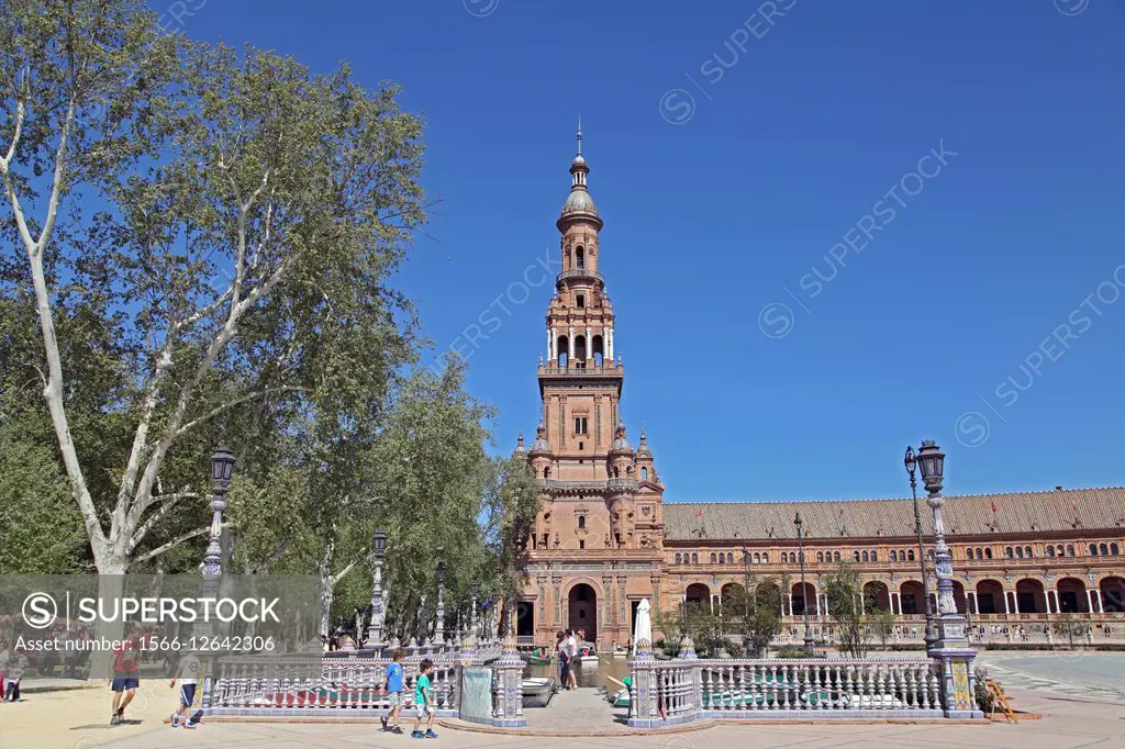 Plaza of Spain, Sevilla, Spain