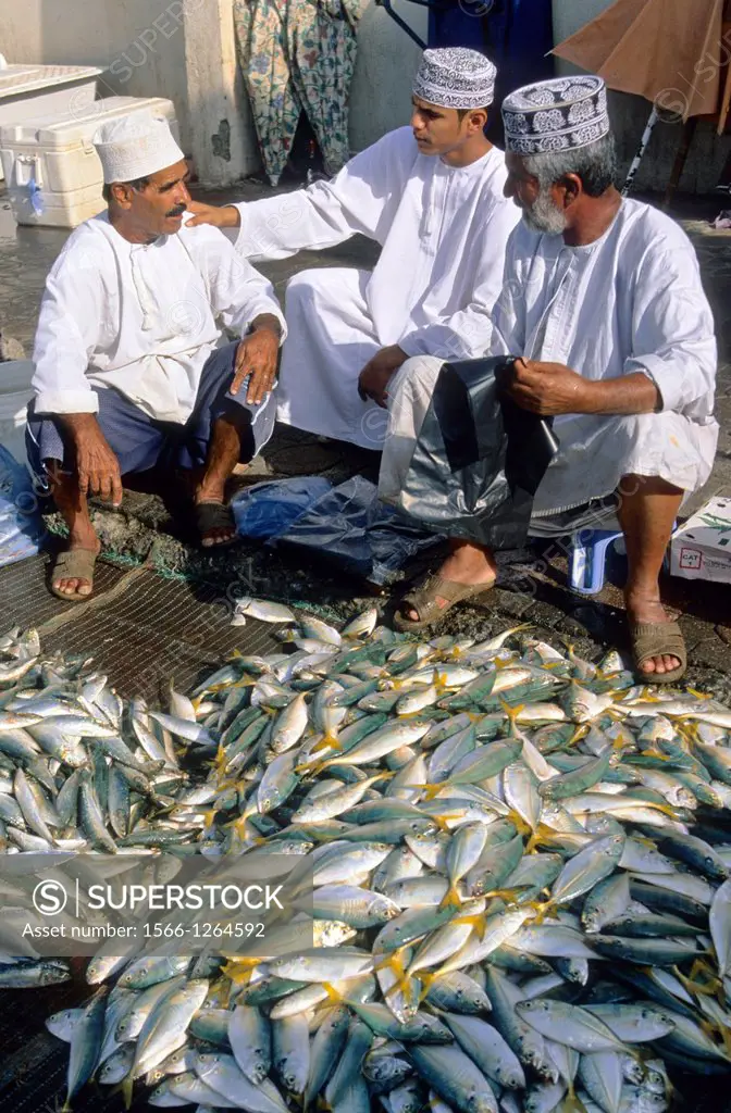 Fish market. Mutrah-Muscat. Oman