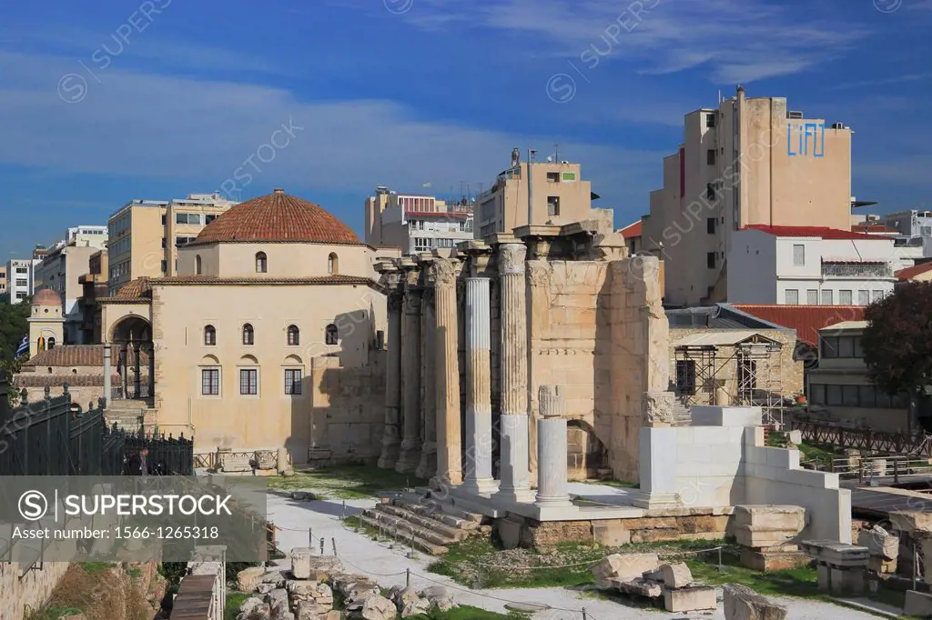 Hadrian´s Library, Athens, Greece