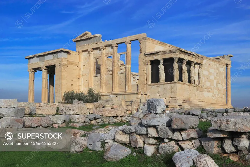 The Erechtheion, Acropolis, Athens, Greece