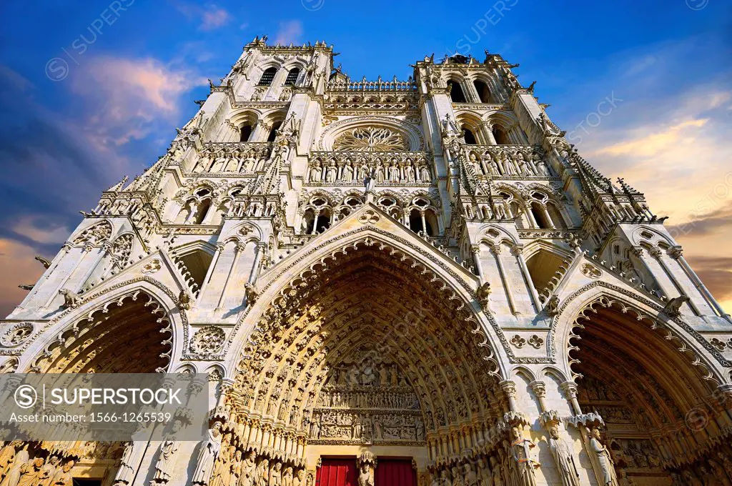 Gothic Cathedral of Notre-Dame, Amiens, France