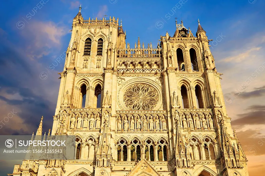 Gothic Cathedral of Notre-Dame, Amiens, France