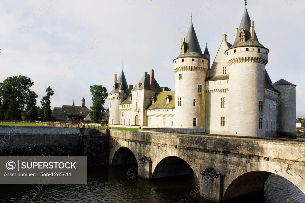 Castle of Sully-sur-Loire, Loiret, Centre, France