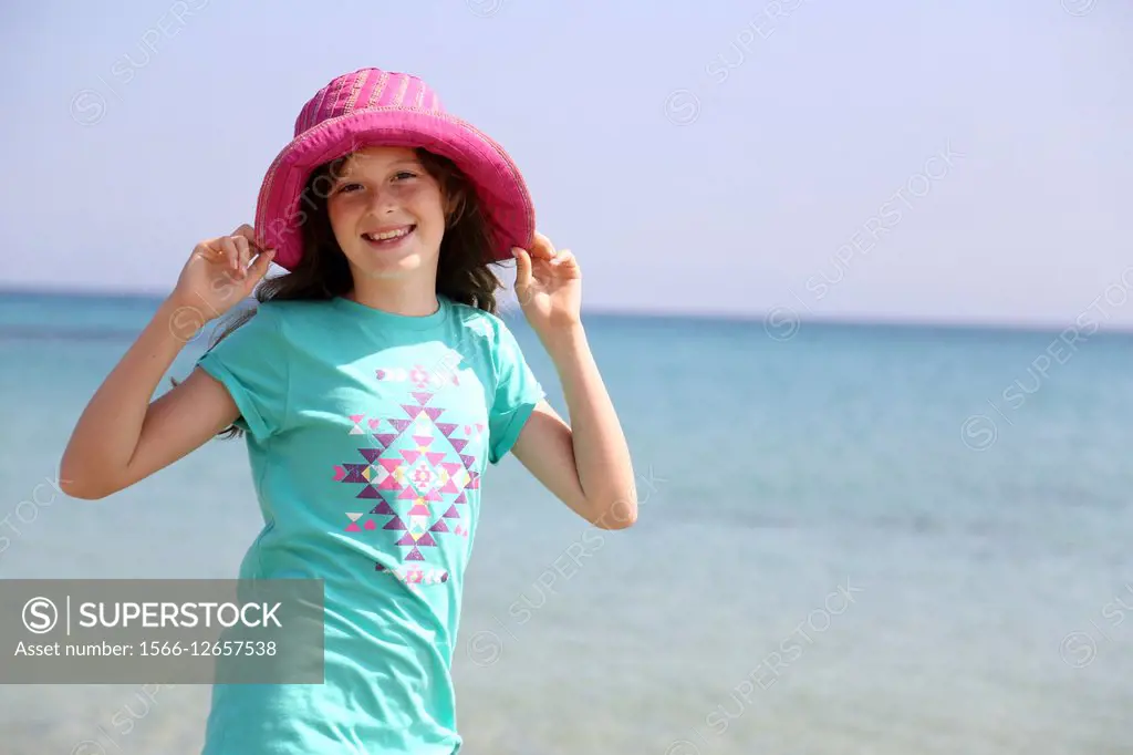 Girl on a Beach