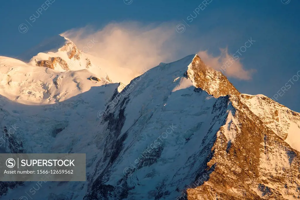 Mont Blanc, French Alps, Savoie, France, Europe.
