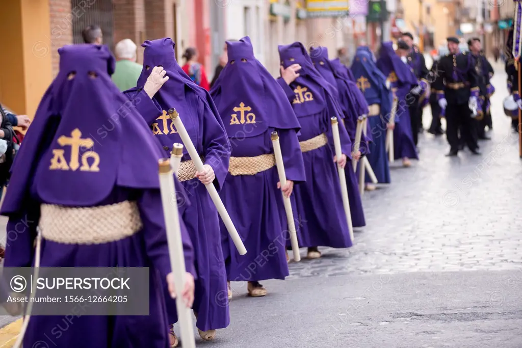 Holy Week Procession, Carcaixent, Valencia, Spain