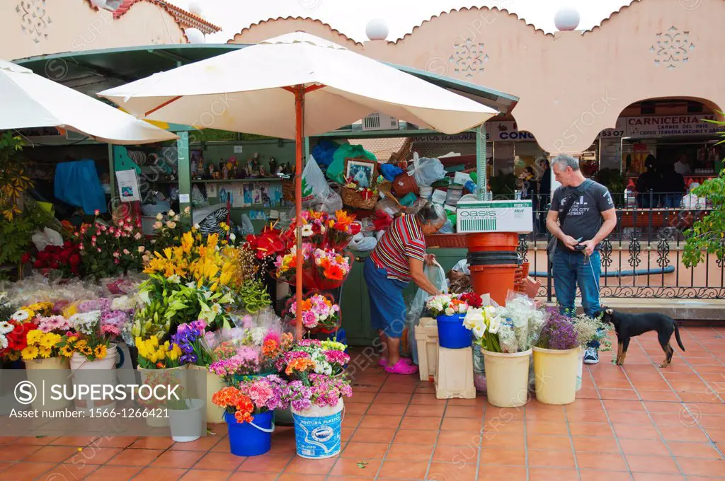Mercado Nuestra Senora de Africa market place Santa Cruz city Tenerife island Canary Islands Spain