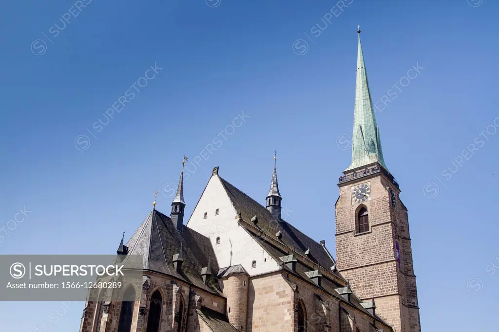 St Bartholomew cathedral, Pilsen, Czech Republic.