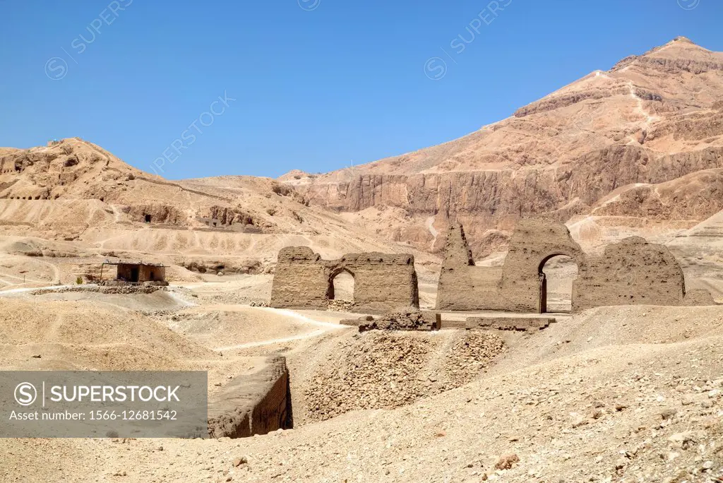 Deir el-Bahari, Luxor, Egypt, Africa.