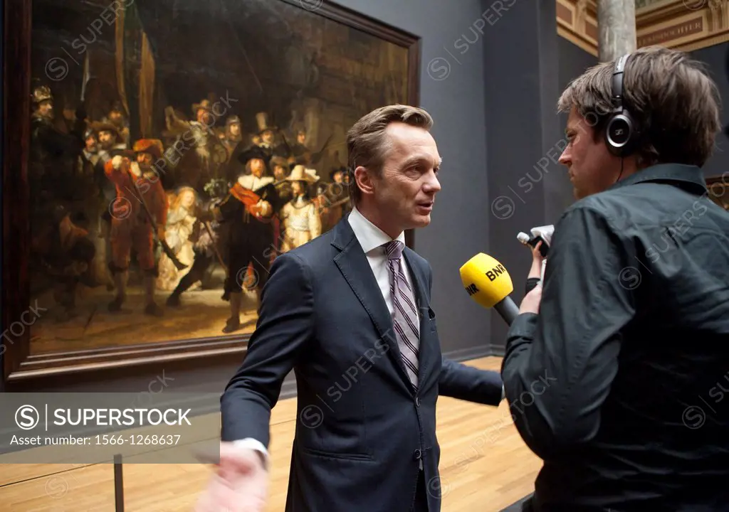 Wim Pijbes, director of the newly openend Rijksmuseum in Amsterdam