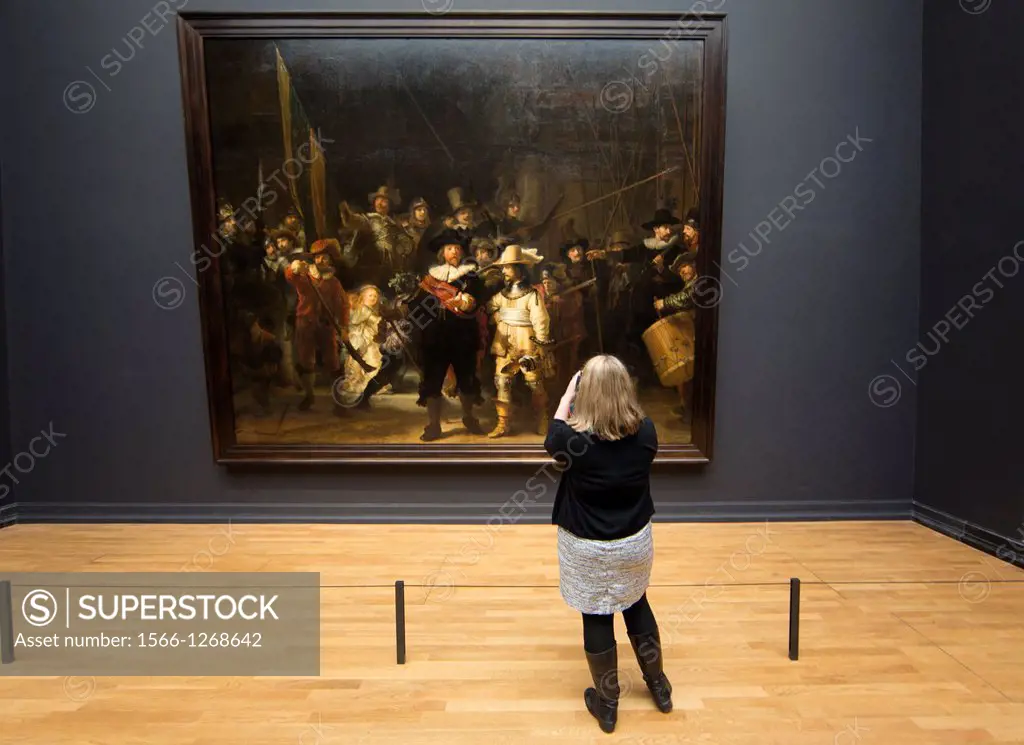 Public at the opening of the rijksmuseum, after being closed for many years due to renovation