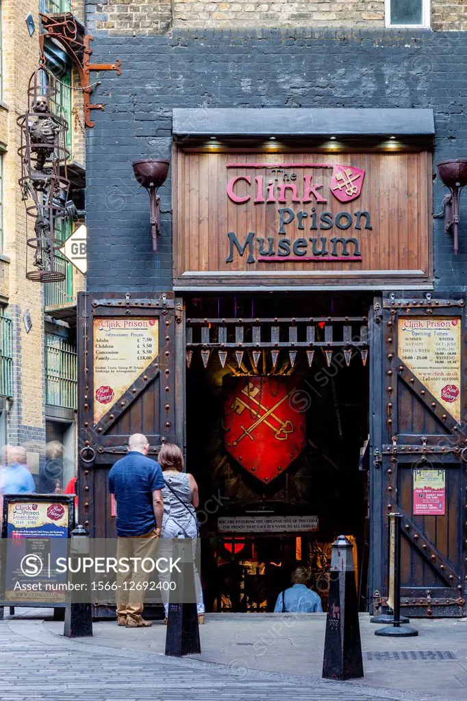 The Clink Prison Museum, London, England.