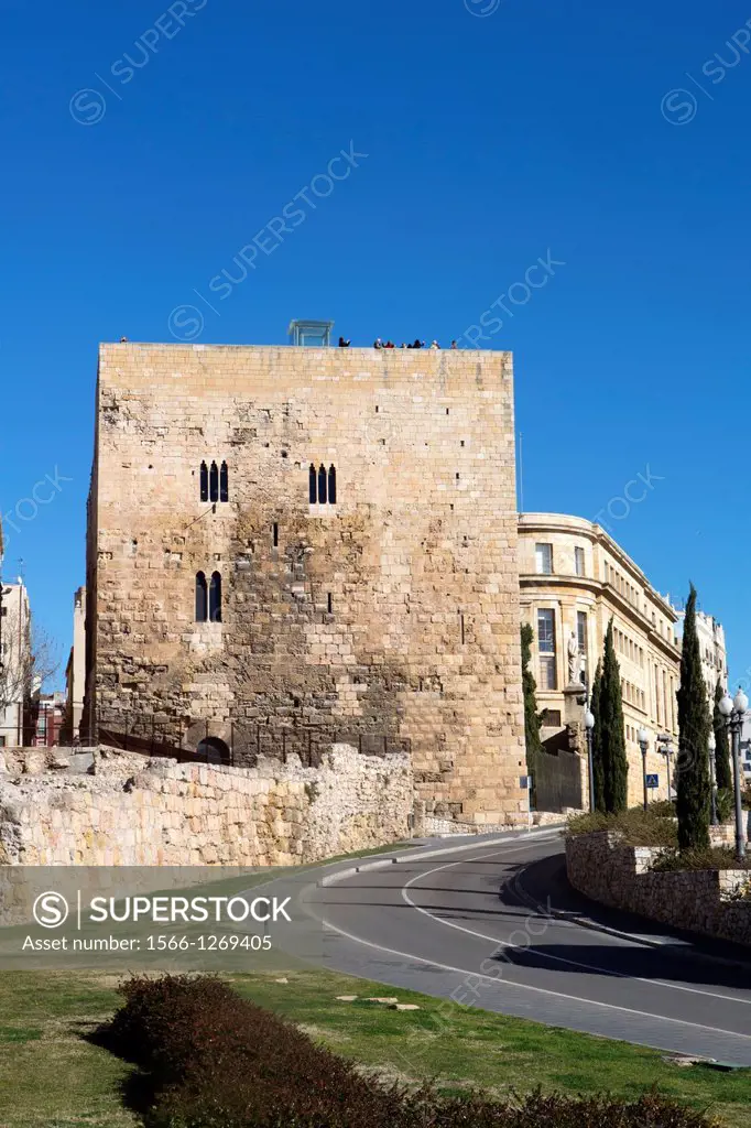 Spain , Catalunya Region , Tarragona City , (UNESCO), the ""Pilatus Tower) where Cesar lived
