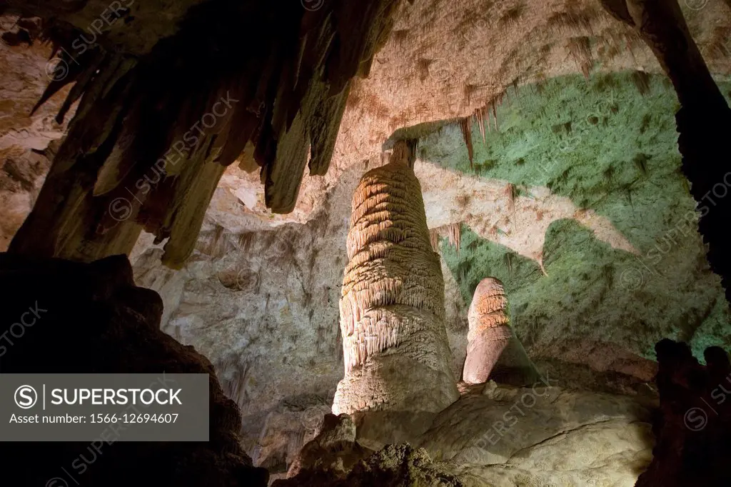 Carlsbad Caverns, Carlsbad National Park, New Mexico.